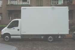 ES Autovermietung Berlin, Lkw, Renault Master Koffer